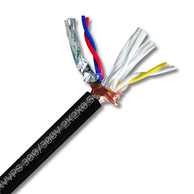 Wholesale twisted shielded wire PVC Insulated Flexible Electrical Cable Wire RVSP RVPS RS485 dedicated transmission cable Wire