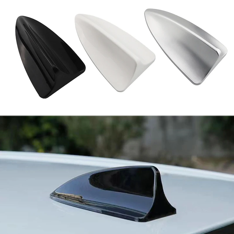Car accessories modified shark fin antenna general without lamp paint general car decoration antenna car mini shark fin antenna