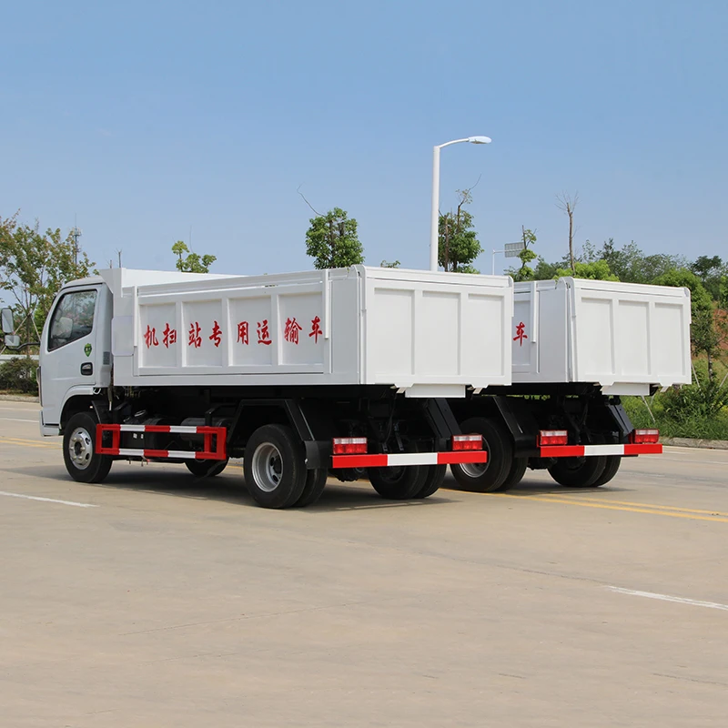 Direct Sale Diesel Eu4 Dump Truck  4x2 dump truck Municipal Sanitation Garbage Transfer Vehicle