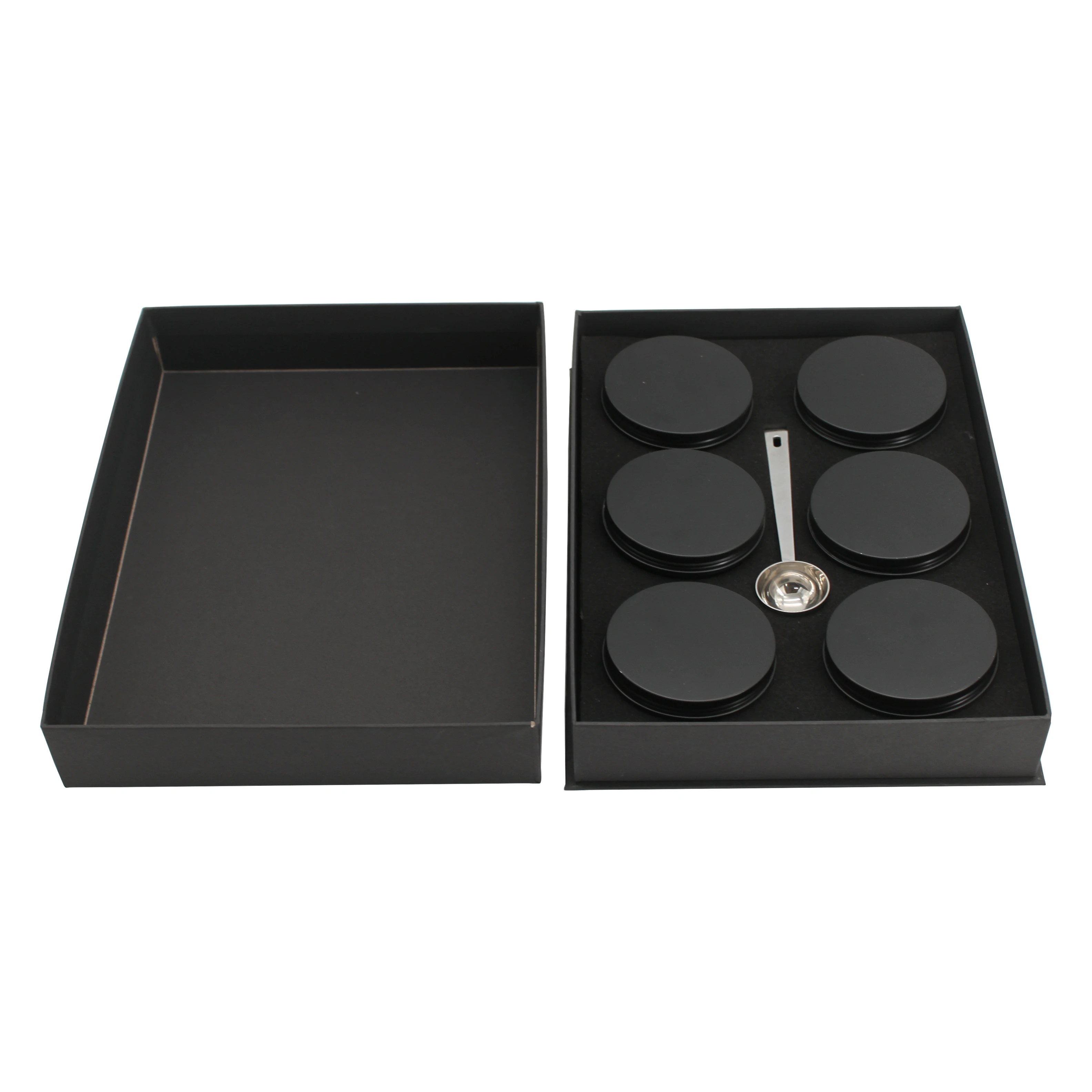 Печать логотипа на заказ, пустая банка для свечей, упаковка, подарочные коробки, коробка для чайных свечей