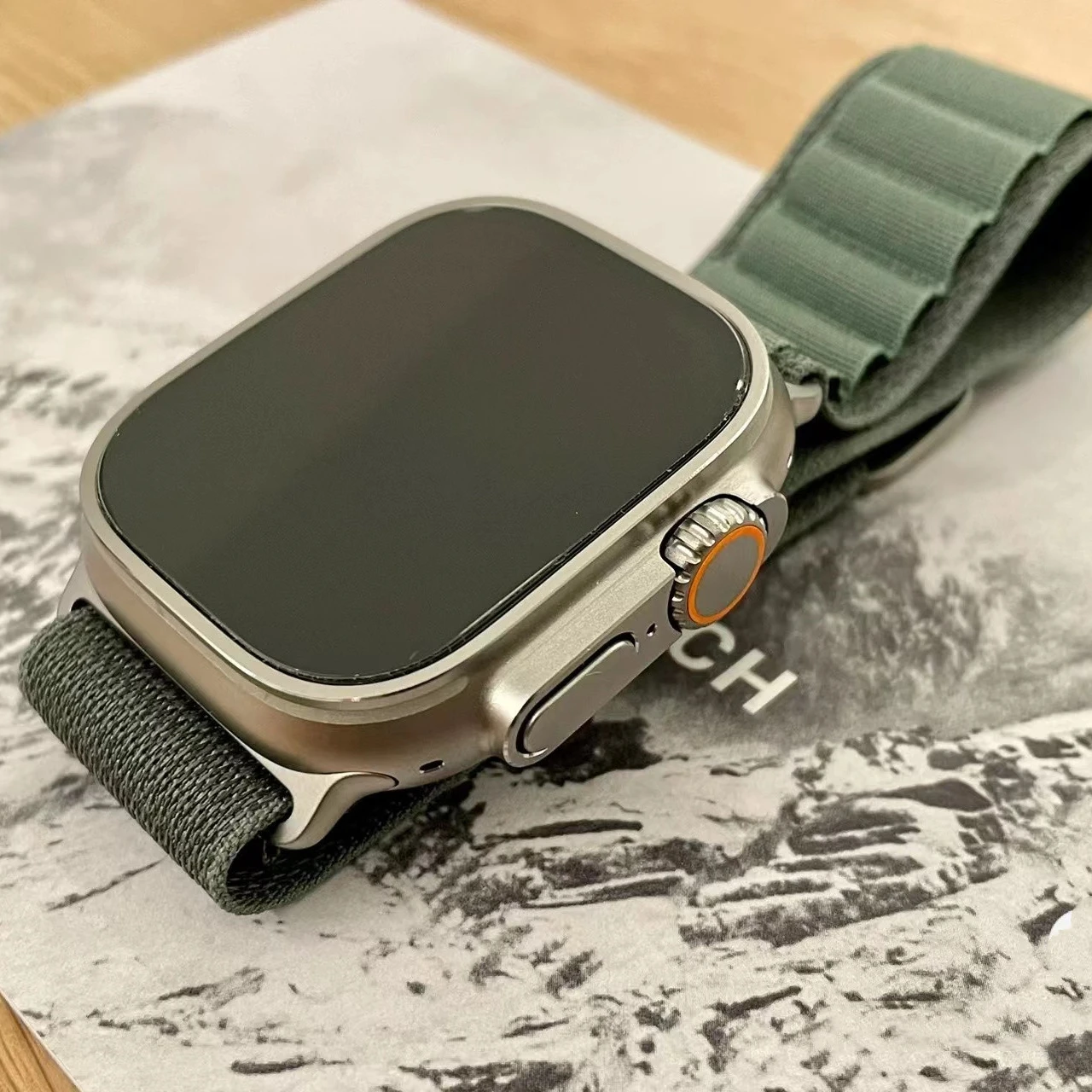 2023 real 49MM  NFC HW8 Ultra Max Smart watch Calls Watches Blood  Pressure  HW8 Series 8 wearfit pro ultra SmartWatch