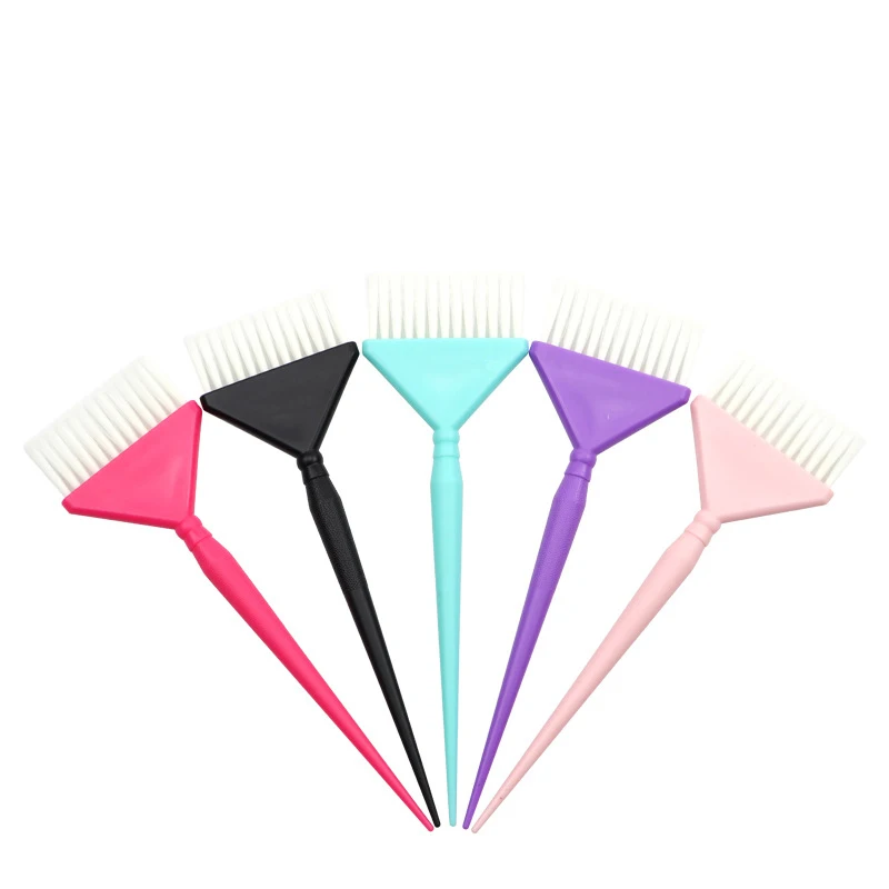 Hair Dye Tint Hairdressing Brush Home hairdressing Tool Dye Seven-color hair 7-piece set baked oil dye brush
