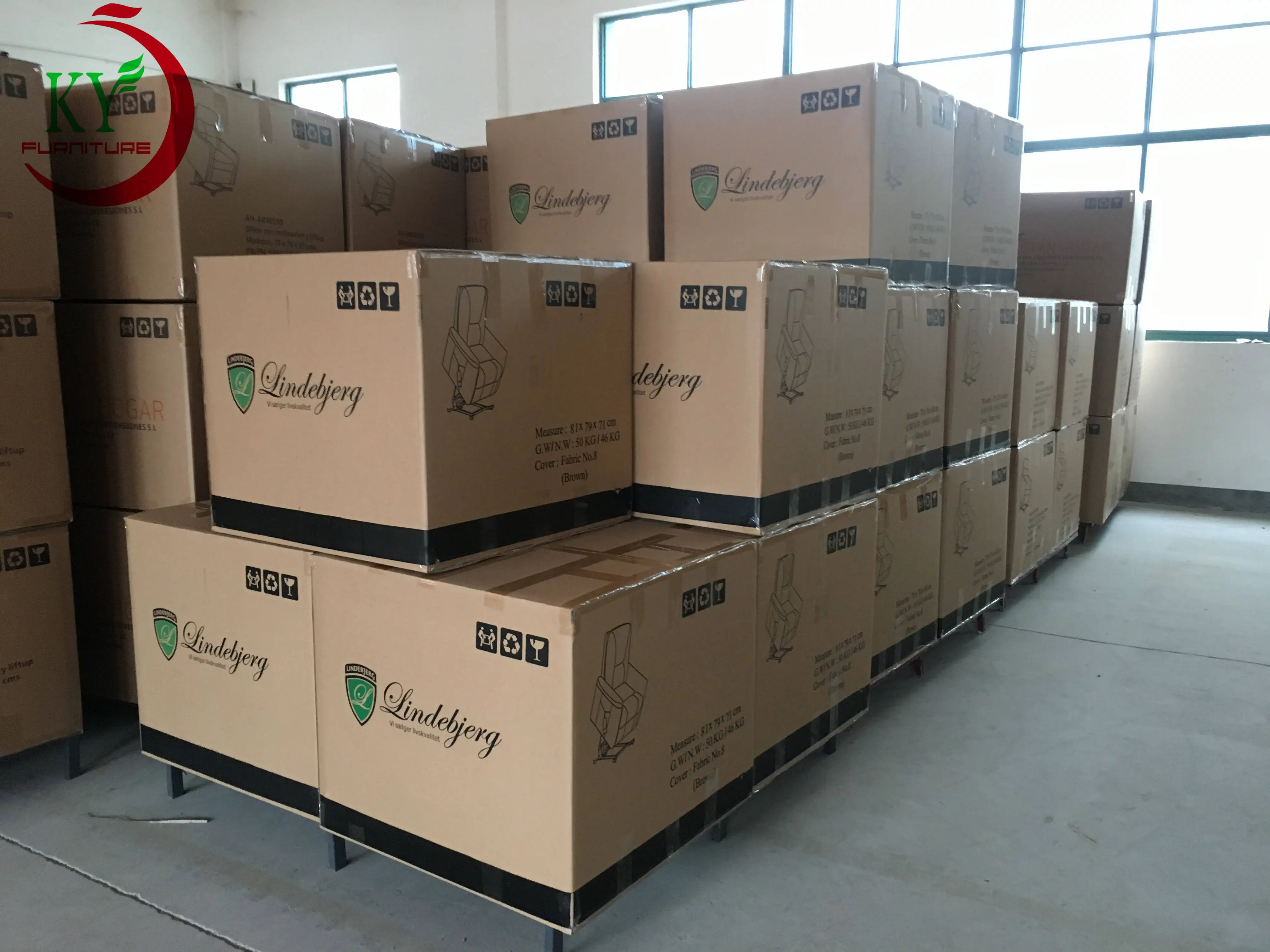 JKY Furniture  Best Selling Luxurious Electric Home Theater Recliner Sofa Set