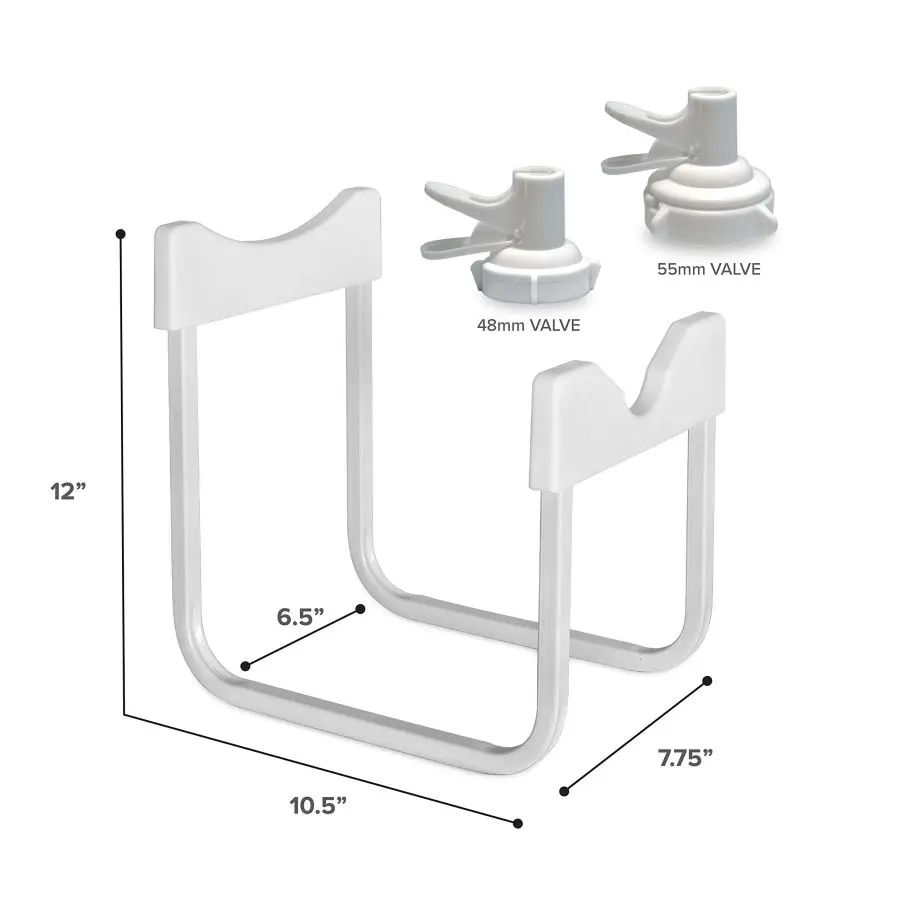 Metal 3-5 Gallon Water Jug Stand Water Bottle Jug Drink Dispenser Storage Rust-Resistant Non Slip Iron Water Bottle Stand