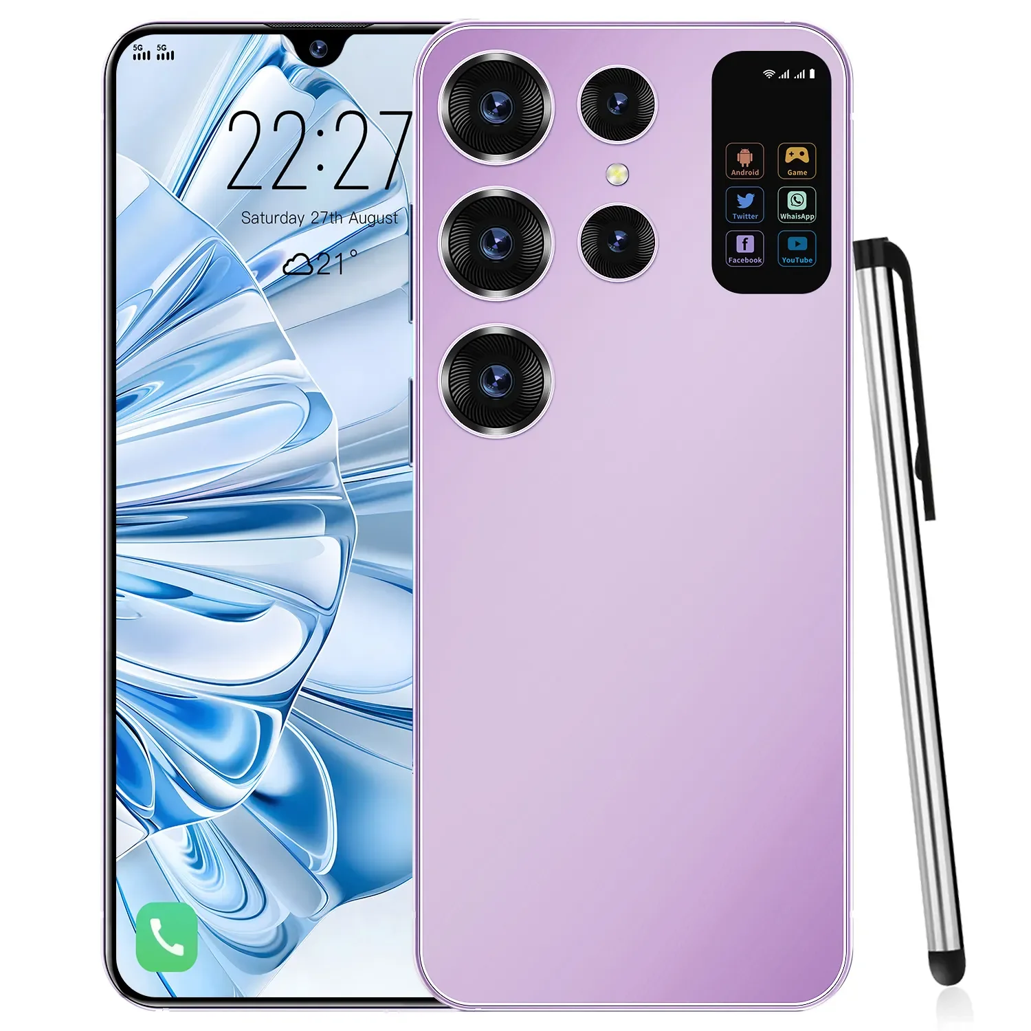 Sumsug Telephone 16+1TB Unlock S-Pen 4G WIFI High Quality Android S23 S24 Mobile Telefone Global Version S24 Ultra Smart Phone