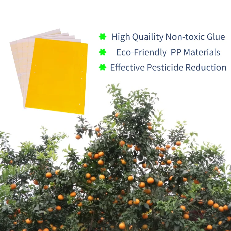 Insect Moth Thrips Pest Sticky Trap Glue For Greenhouse/Orchard/Vegetable Garden
