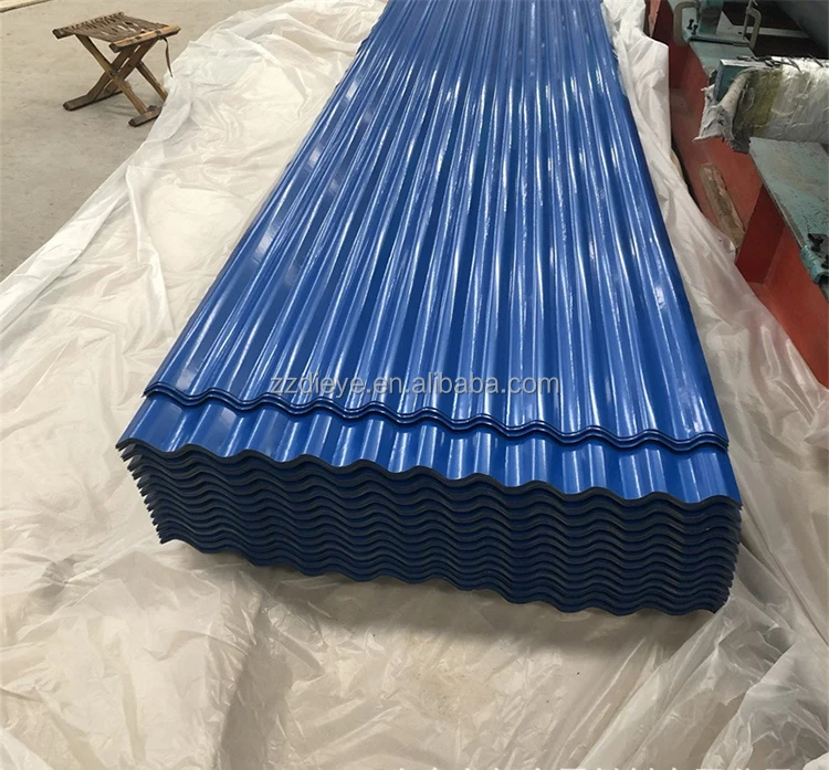 High Strength Q235B 100mm Length PPGI Roofing Sheet Color Coated Steel Roofing Ral Color Corrugated Steel Plate