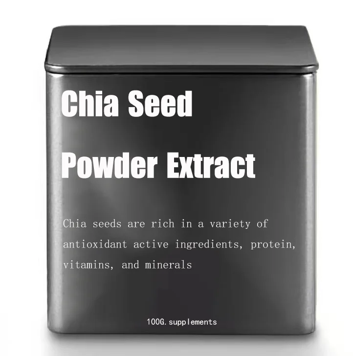 Organic canned 100% high purity chia seed extract powder