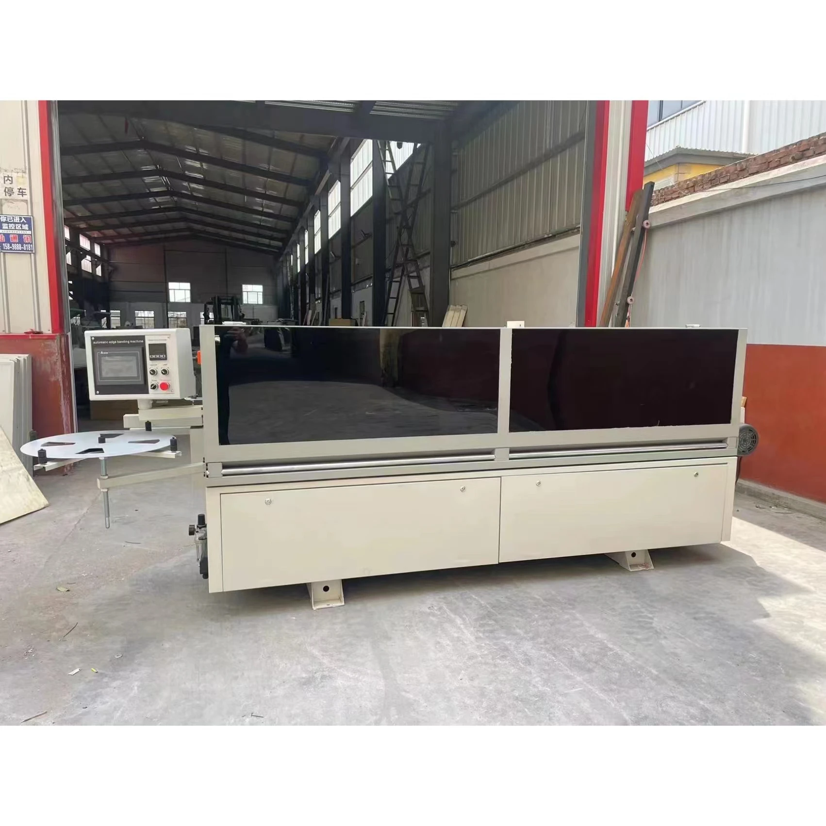 Woodpro F350 PVC full automatic edge banding machine wooden furniture processing wood based panel manufacturing machinery