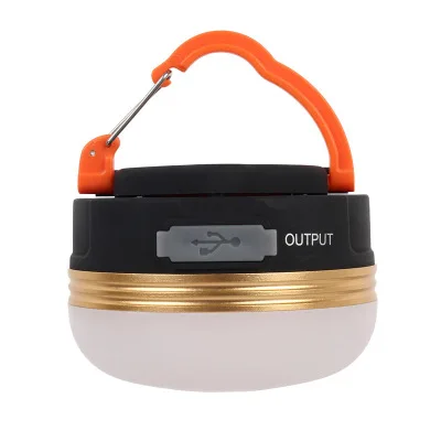 
Portable Mini ABS COB LED camping light Tent Lantern with magnet and hook for emergency USB Rechargeable Camping lamp 