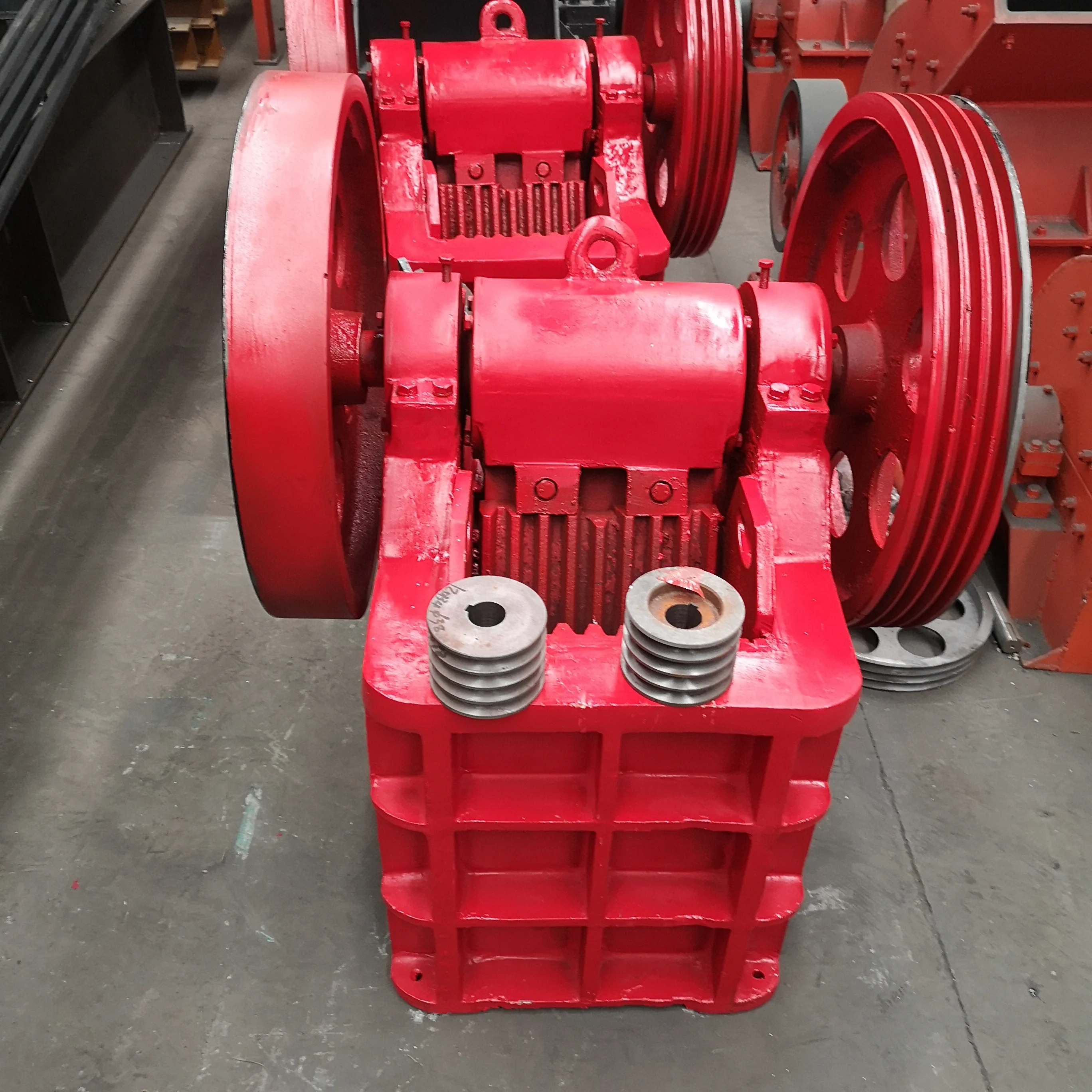 small portable lithium jaw crusher - flange bearing mining fixed tooth plate jaw crusher 250 400