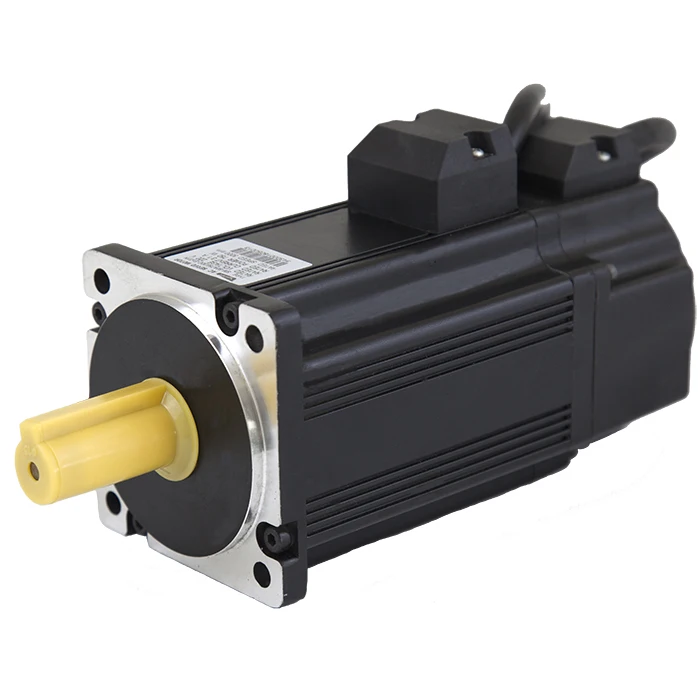 Synmot 80mm 220V 4.8N.m 0.75 kw 3 Phase Electric Motor  Brushless Motor For Textile Machine