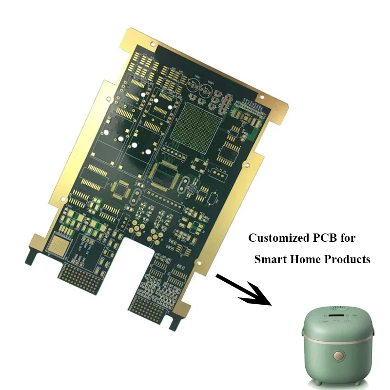 OEM Изготовление на заказ FR4 S1000H ENIG печатная плата RoHS PCB производитель потребительской