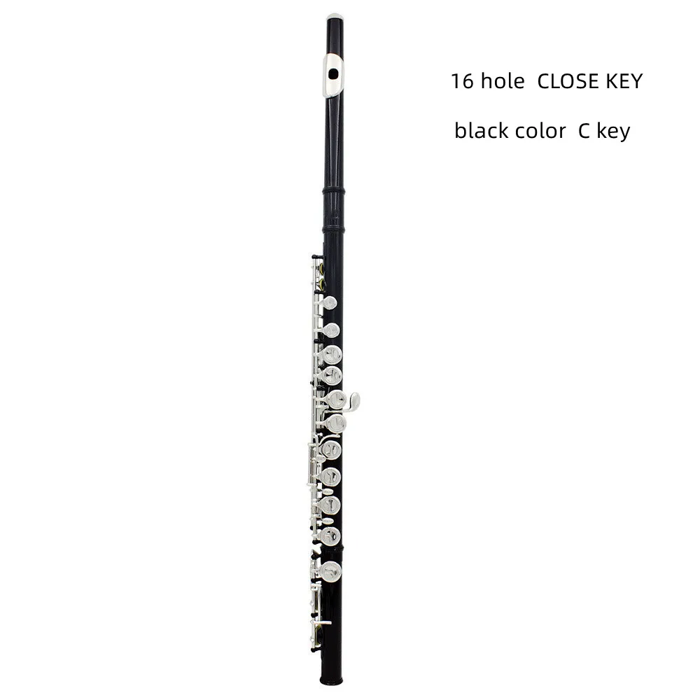 Профессиональные высококачественные цветные канавки C-Key с 16 отверстиями латунные корпуса традиционный деревянный музыкальный