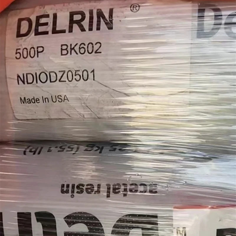 Wholesale price DELRIN POM 500P BK602 Acetal Resin POM black resin for injection molding virgin POM granules