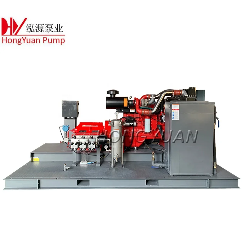 2800Bar 41L/M paint and rust remove ultra hydro jet water blasting machine
