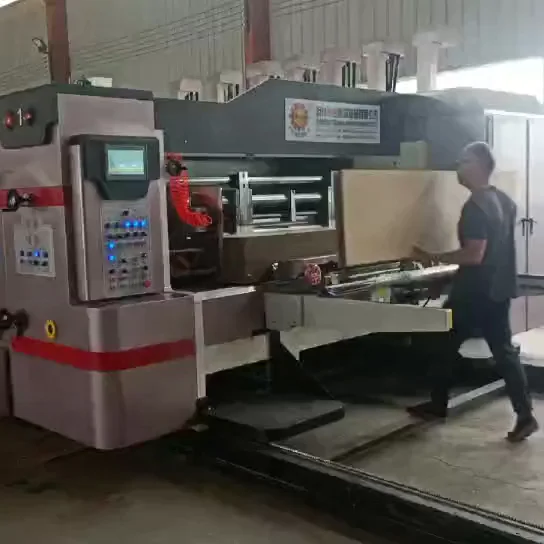 Tongbao Automatic High Speed Flexo Printing Slotting Die Cutting Machine
