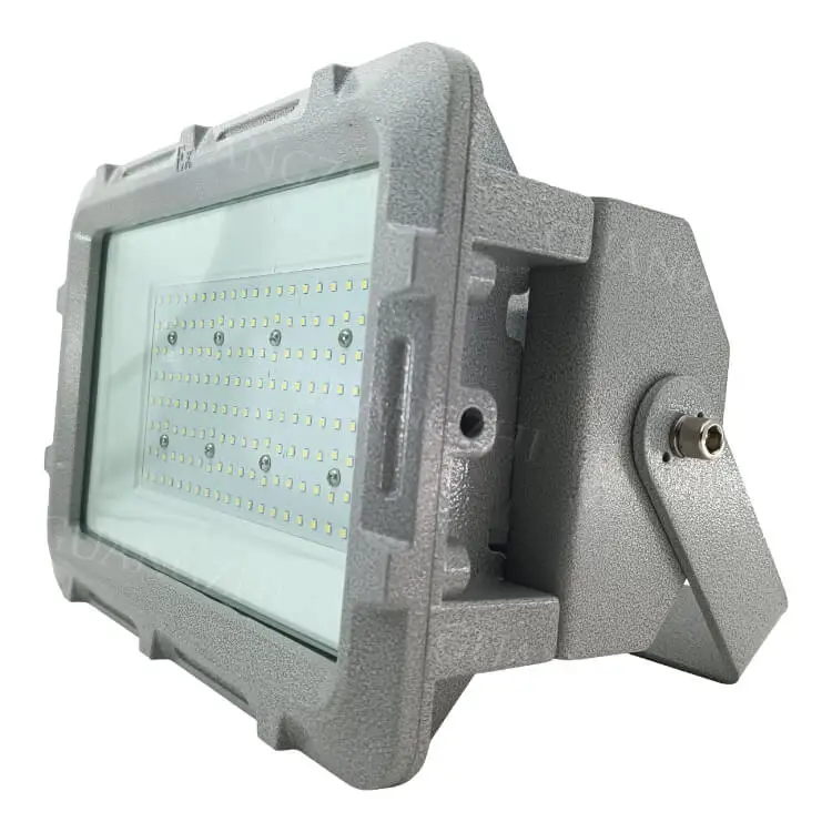 ATEX IP67 IK10 Zone 1 2 Ex 300W AC220V Offshore Oil Refinery LNG Region LED Explosion Proof Flood Light with 5 Year Warranty