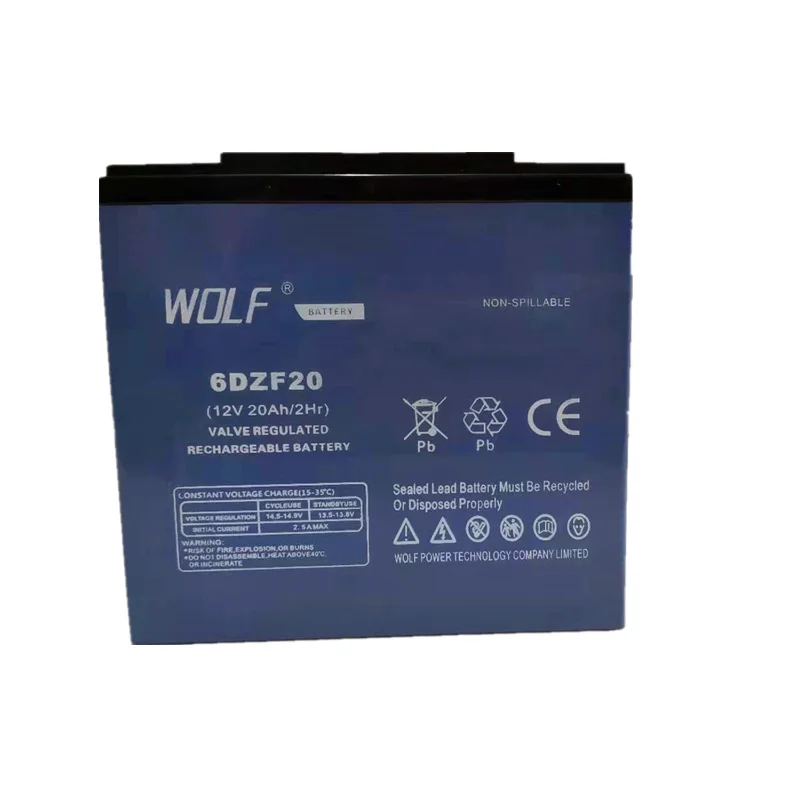 12 v 20ah electric bike  high quality  lead-acid battery