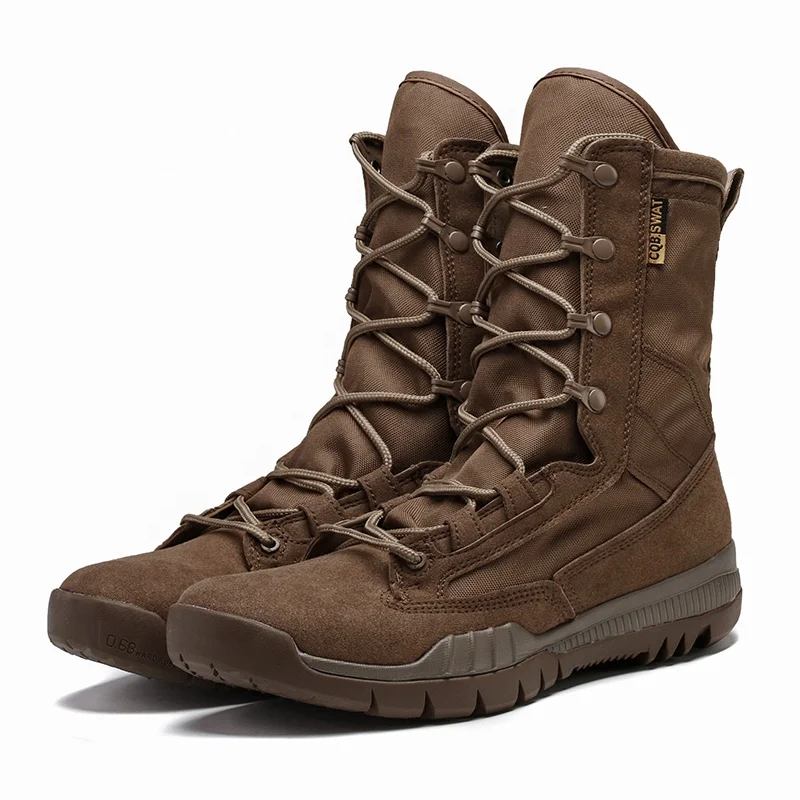 
New arrival China factory best price lightweight outdoor army combat boots 