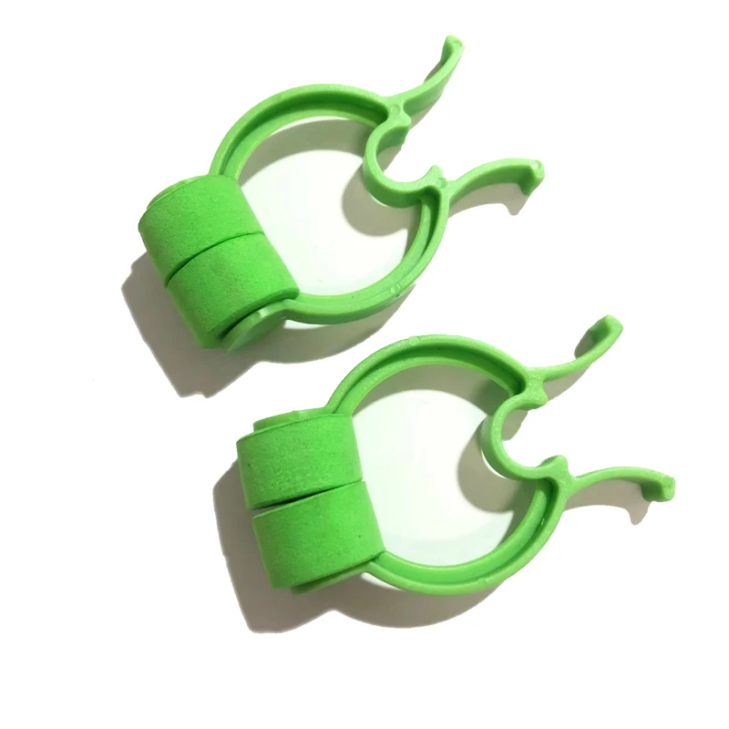 medical disposable use children hemostasis  blue sponge nose clip