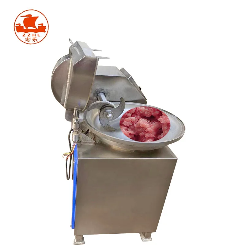 Industrial Meat Grinder Machine Blender Mixer / Multifunctional Meat Bowl Chopper Cutter for Sale