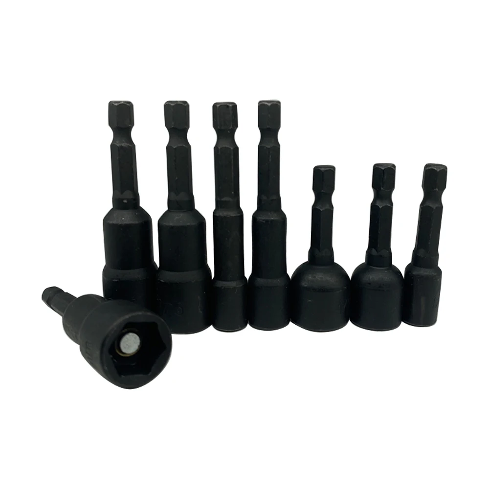 DILGOD Wholesale Hex Shank Nut Driver Set Magnetic Power Nut Driver Set For Impact Drill Bit Set SAE And Metric