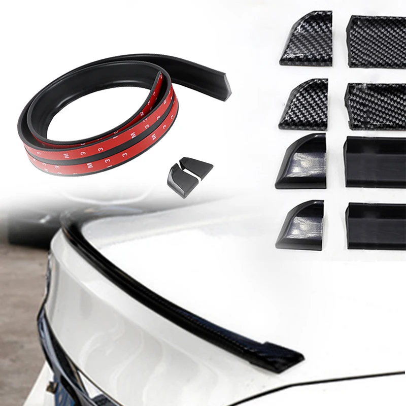 Universal Rear Spoiler Automotive Car Rear Spoiler 1.5m anti collision For Universal Honda Civic Cola del coche Rear spoiler