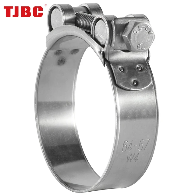 heavy duty european type hose clamp