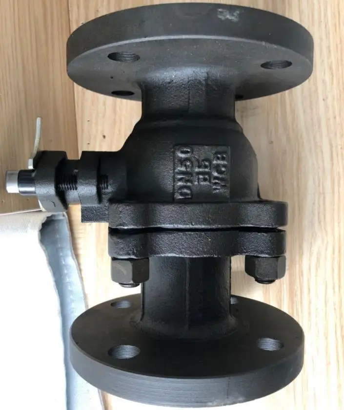 Хорошее качество углеродистая сталь dn20 до DN100 300LB wcb 2 pc Фланцевые 6 дуплексных шаровых клапанов