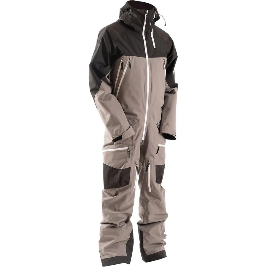 OEM Custom Adults Winter Outdoor Snow Jumpsuit One Piece Set Waterproof Ski Suit Overalls Men