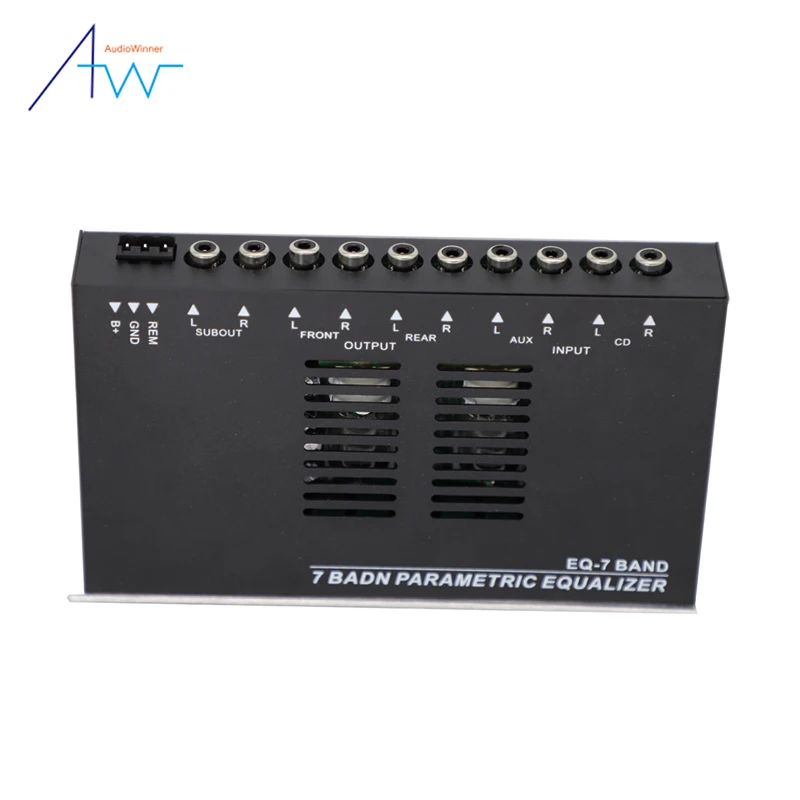hot selling 7 band car equalizer blue tooth car music playing Auto dsp sound digital car amp audio processor