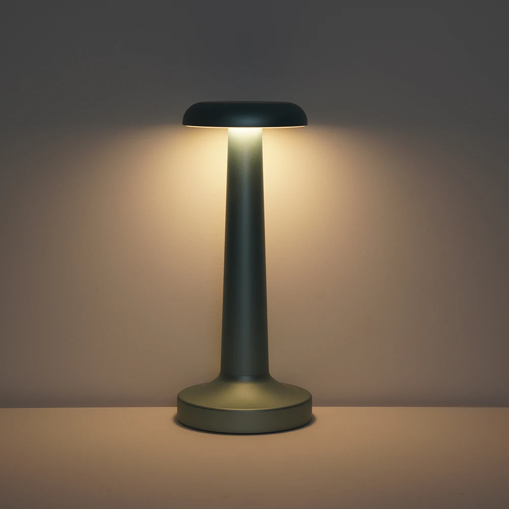 Professional Rechargeable Hotel Desk Lamp Built-in Li-ion Battery Lampe De Table RGBW Colourful Bar Table Lamps Luxury