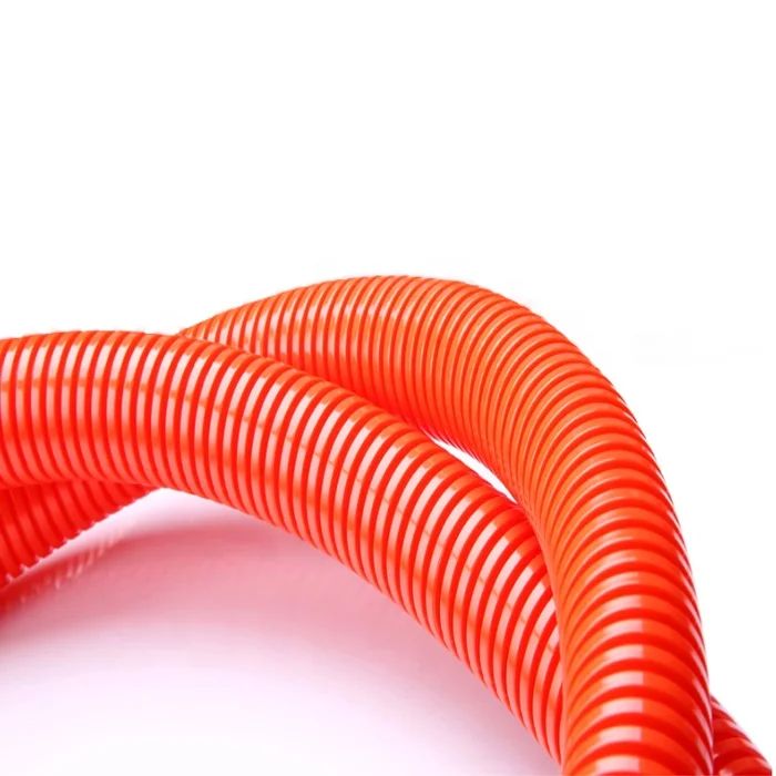 125 Degree PA high temperature flame retardant protective casing corrugated tube