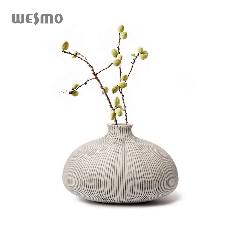 Living Wabi-sabi Ceramic Vase Decoration Table Ceramic Decoration Ceramic Factory Wholesale Flower Vase For Home Decor