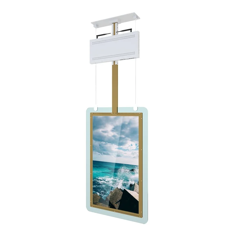 double sided window  display ultra thin  plug and play usb interface high brightness wide view angle