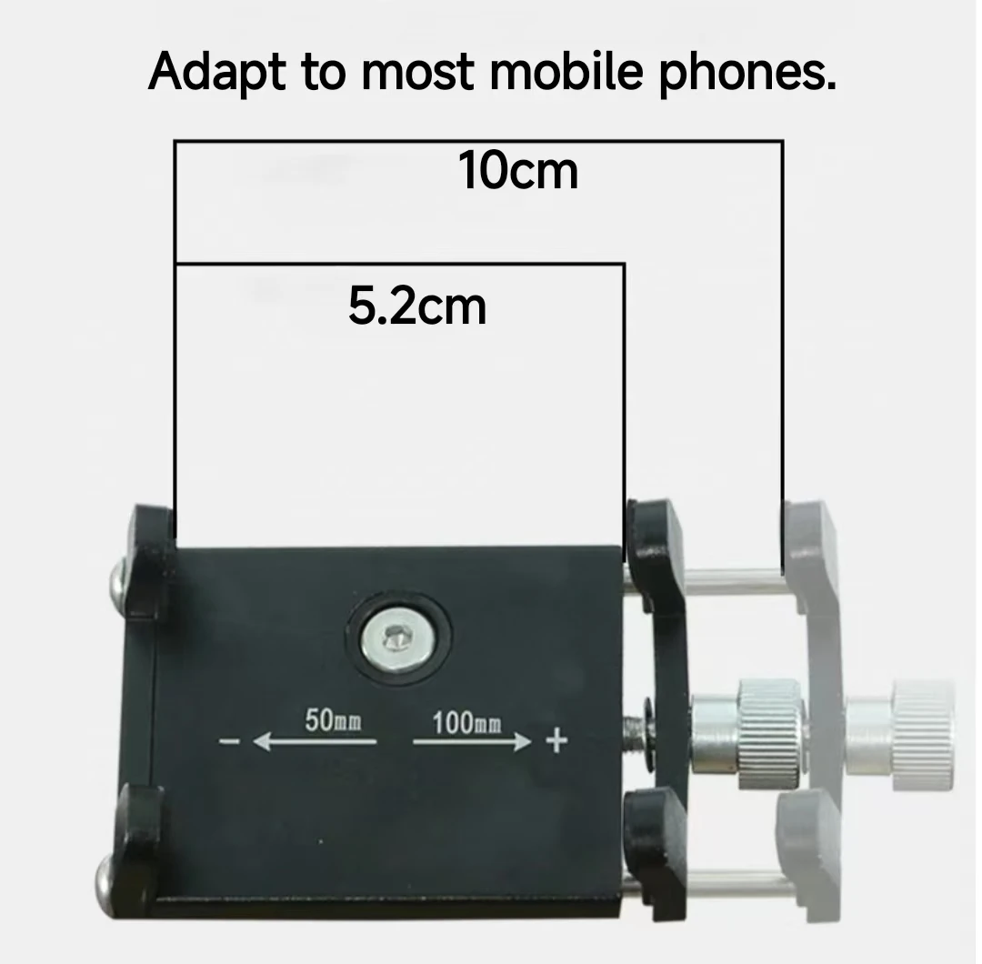 Aluminum adjustable bicycle motorcycle handlebar phone stand holder cellphone mount for mountain bike