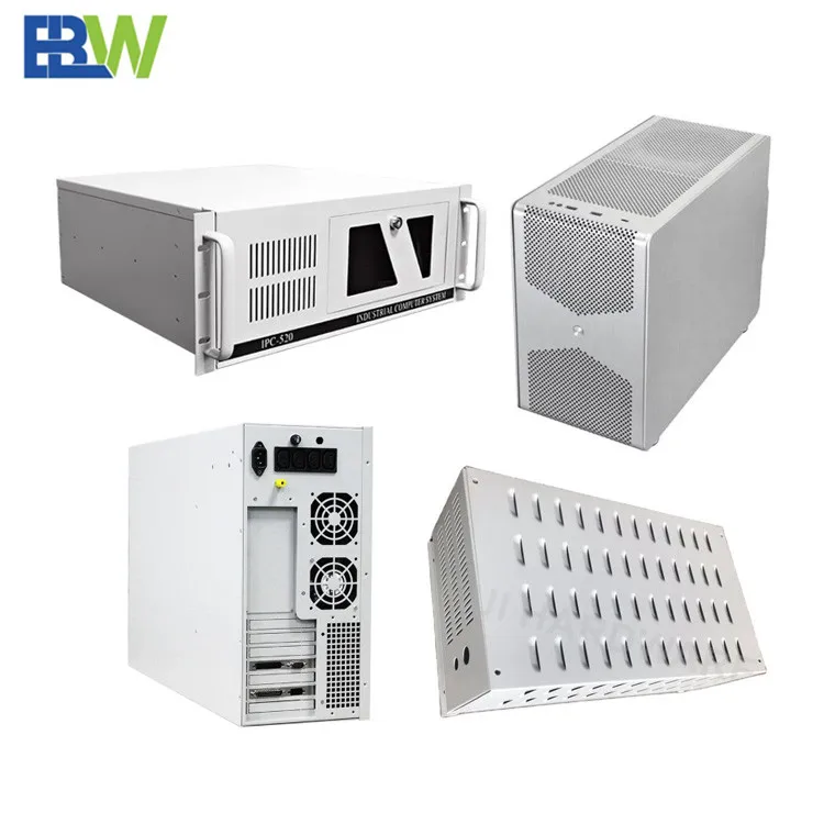 OEM custom sheet metal stamping laser cutting computer case aluminum enclosure electronic instrument enclosures