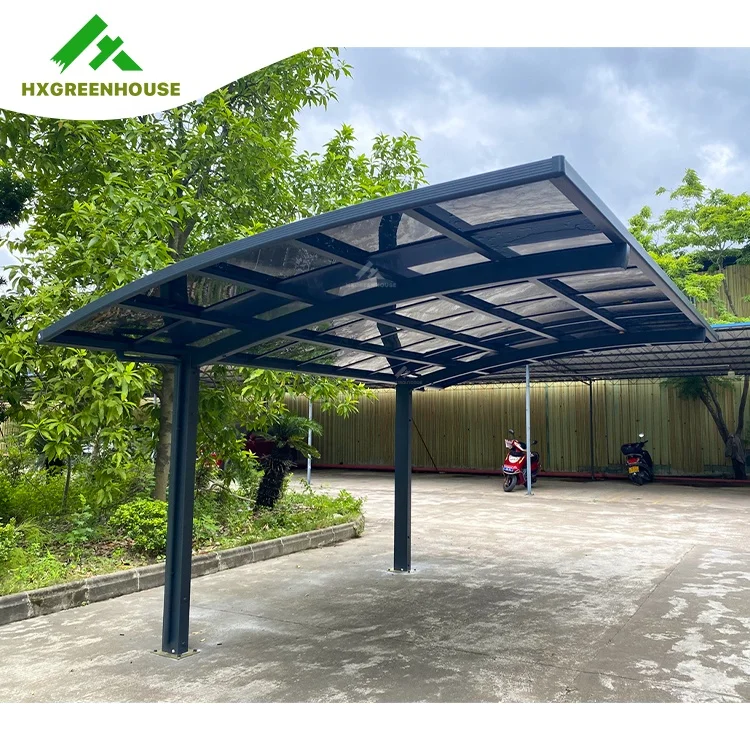 Garden Shed Wooden Imitating Color Steel Sheds & Storage Metal Nature Pressure Treated Wood Type for Sale HX81122-B Inexpensive