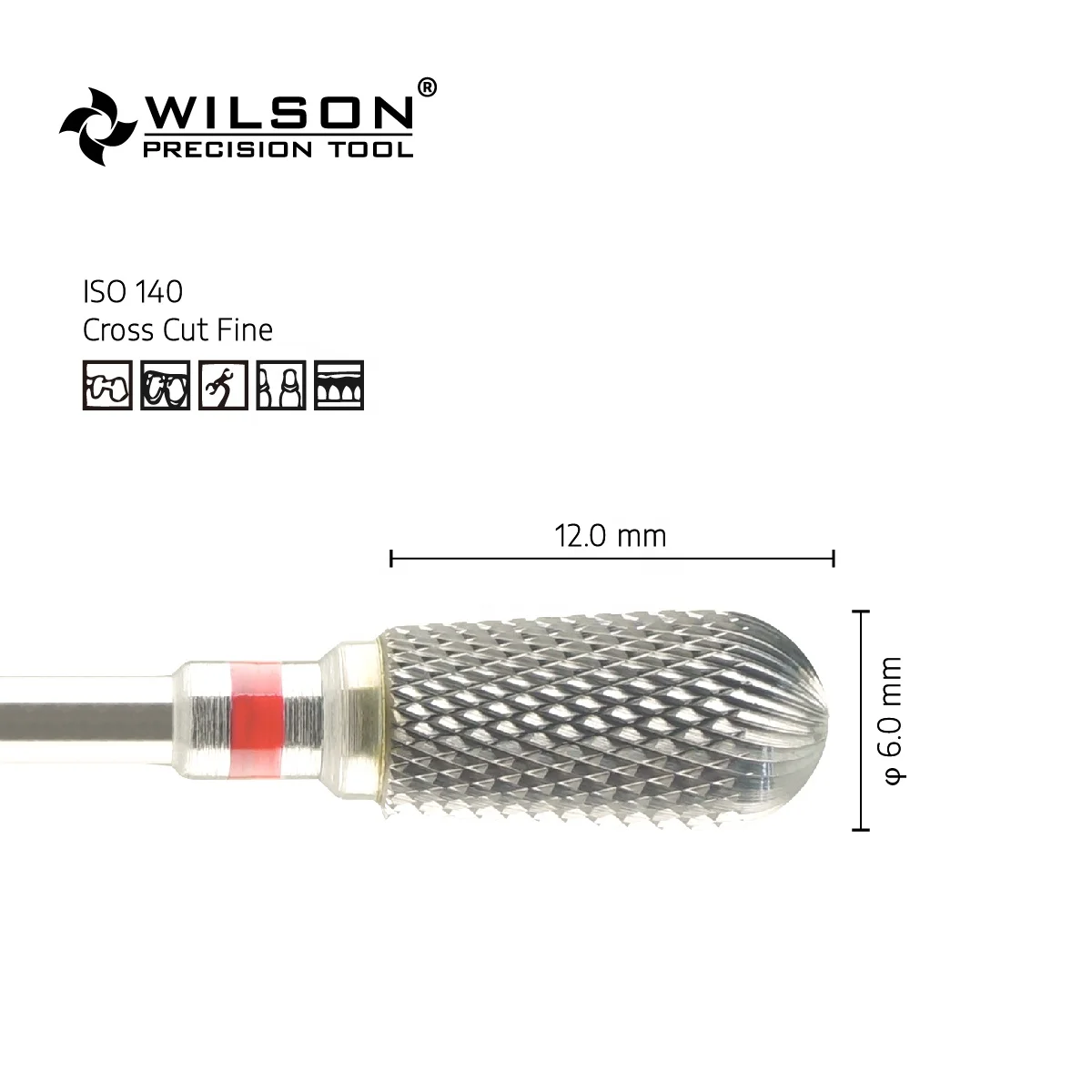 5000218 Direct Selling Domed End Tungsten Carbide Alloy Dental Laboratory for Dental Laboratory/Dental Bur