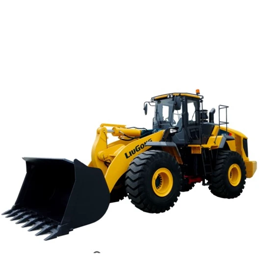China LiuGong wheel loader 7-ton loading capacity 877H construction machinery wheel loader for forest industry