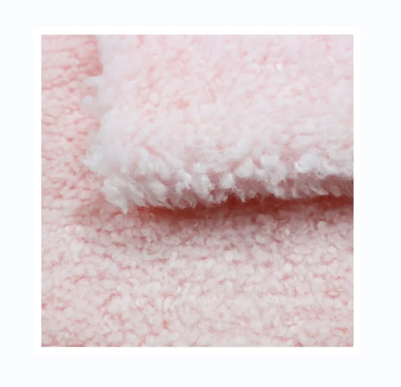 MINGMAO Manufacturer High Quality Beautiful Soft 100%Polyester Flannel Fleece Fabric For Winter Coat 470GSM