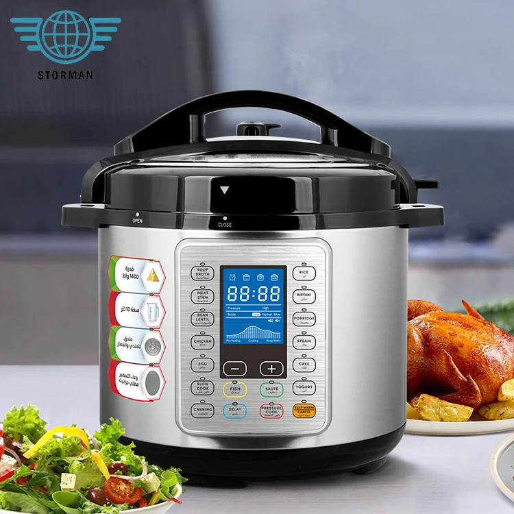 Patented Product Safety Button Healthy Cooking Household 6L 8L 10L 12L Electric Pressure Cooker