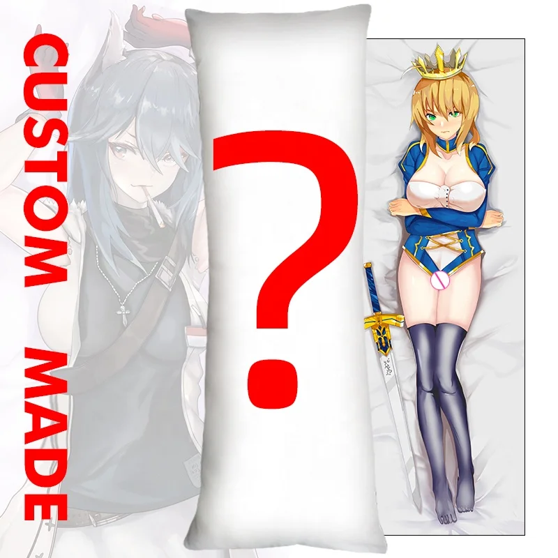 Anime hug pillow body pillow custom design  naked sexy anime girls