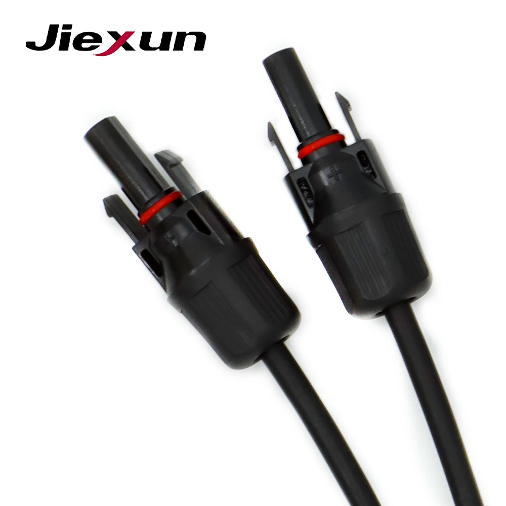 Пара солнечных удлинительных кабелей типа Y с разъемами 1000 В/30 А