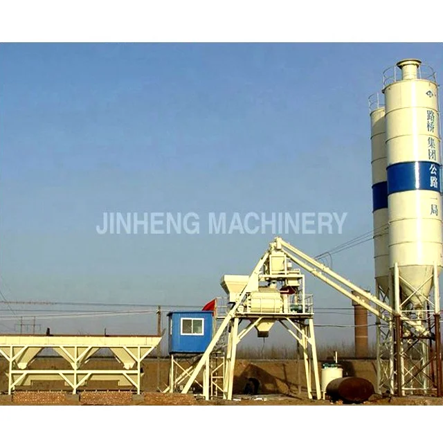 Factory direct sales HZS25 small mobile affordable concrete batching plant