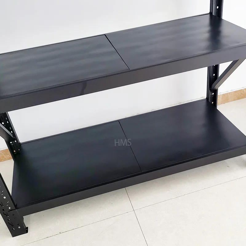 200kgs Capacity Grocery Shelves Metal Warehouse Store Racks Manufacturer Heavy Duty Industrial Stacking Steel Shelving