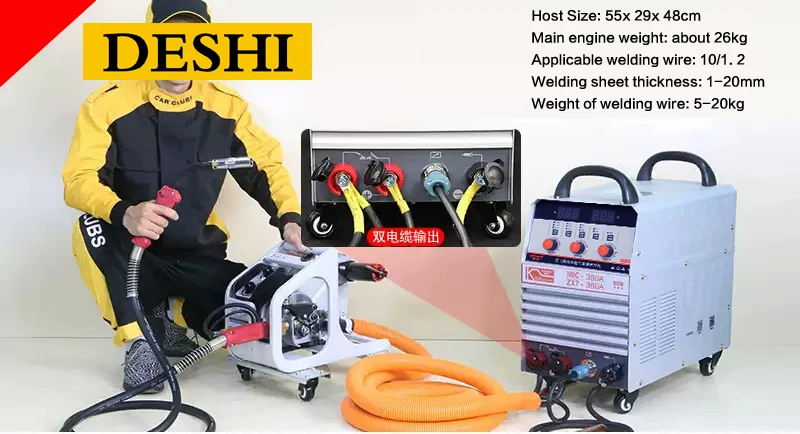 Nbc-350 380V gas  MIG CO2 Gas Mag Welding Machine Welding Equipment