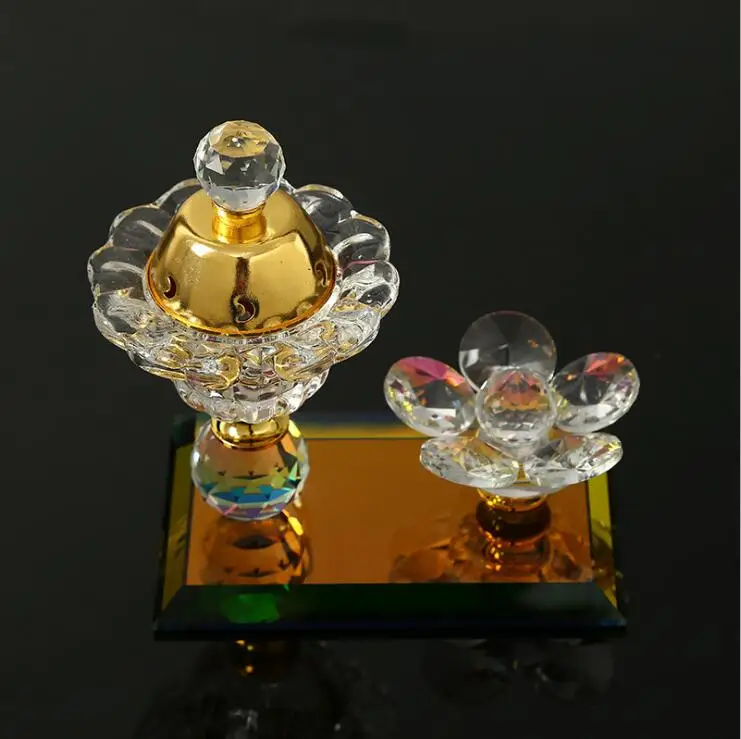 
Wholesale factory price manufacturer custom festival style crystal aroma burner custom oil burner 