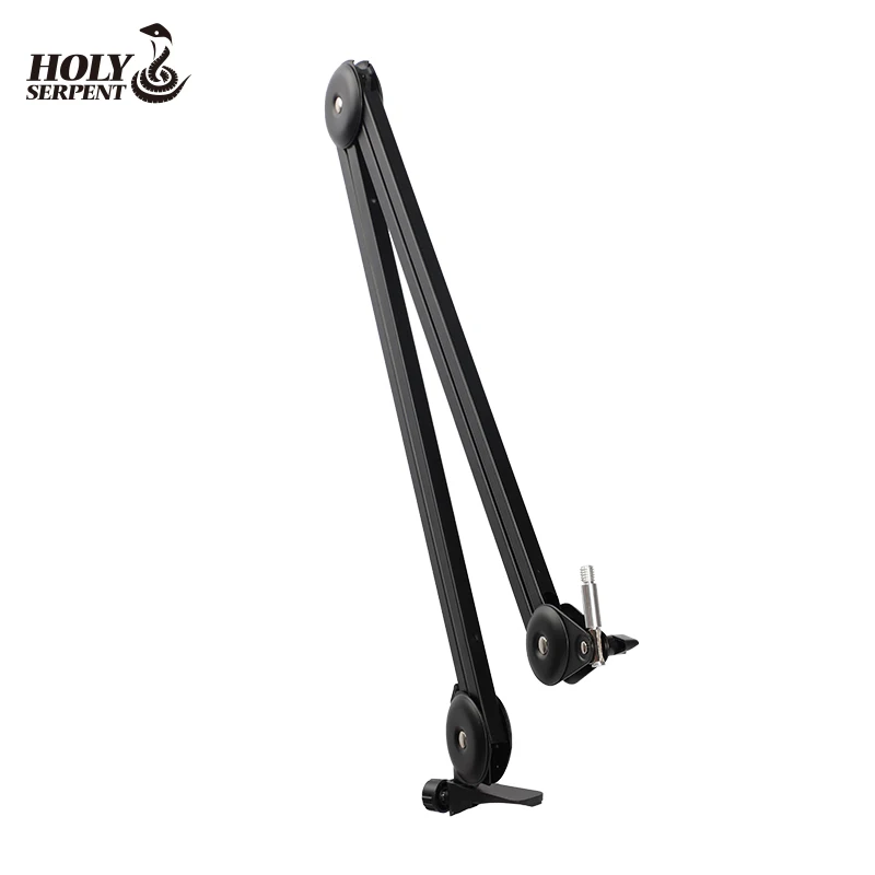 Металлический Прочный Портативный Гибкий конденсаторный микрофон Arm Mic Stand 3/8 "до 5/8" винтовой адаптер